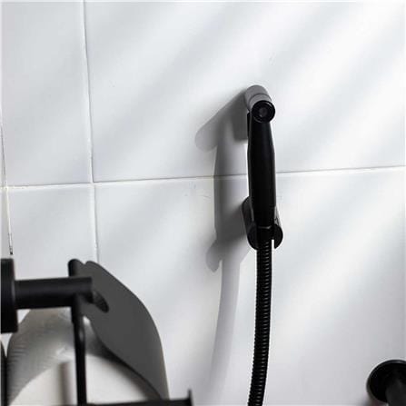 สายฉีดชำระครบชุด RASLAND RA BLACK-19 สีดำ_2