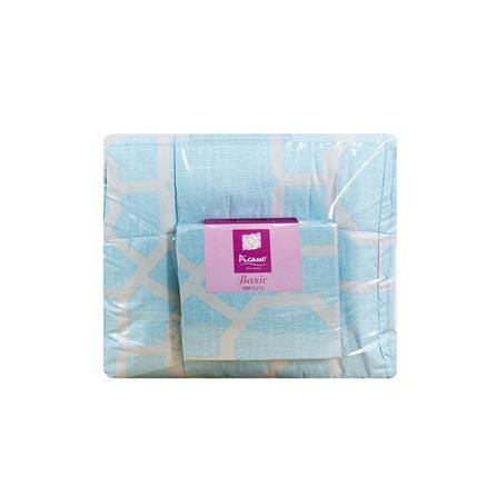ชุดผ้าปูที่นอน 6 ฟุต 6 ชิ้น PICASSO BASIC สี ROME GREENMINT_4
