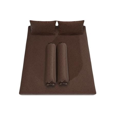 ชุดผ้าปูที่นอน 6 ฟุต 5 ชิ้น SATIN PLUS LUCKY ME LK019_2