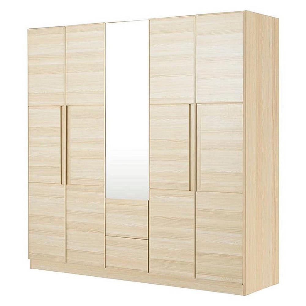 ตู้เสื้อผ้า 5 บานเปิด KONCEPT HAKONE 200 ซม. สี CANYON OAK