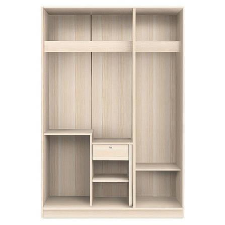 ตู้เสื้อผ้า 3 บานเปิด KONCEPT HAKONE 134 ซม. สี CANYON OAK_4