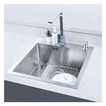 ซิงค์ฝัง 1หลุม HAFELE 495.39.600 สีเงิน_2