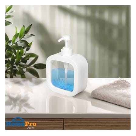 ขวดปั๊ม STACKO PURE 500 มล. 12.6X5.7X19 ซม. สีใส_3