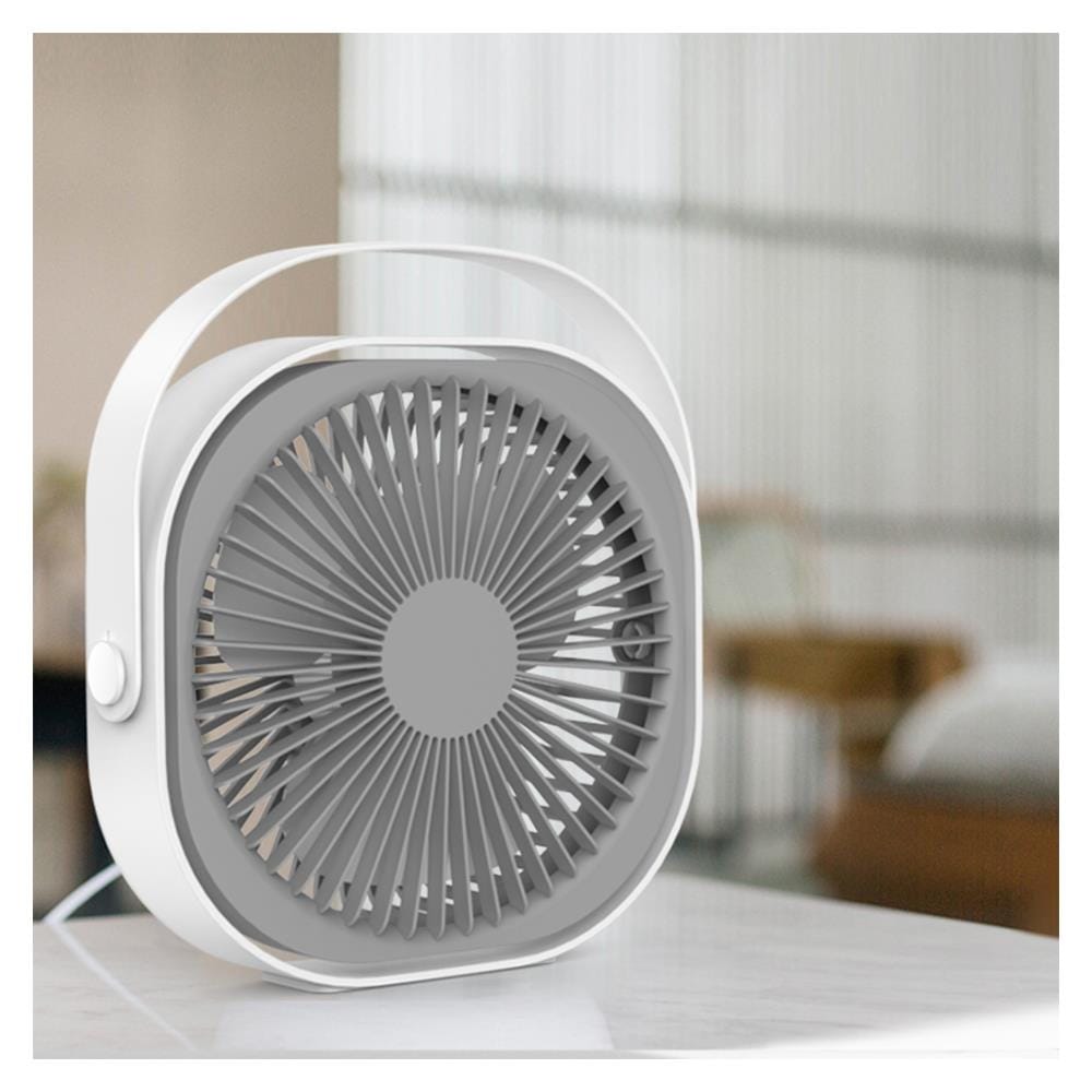 พัดลมพกพา G.M.S USB FAN-01 สีเทา