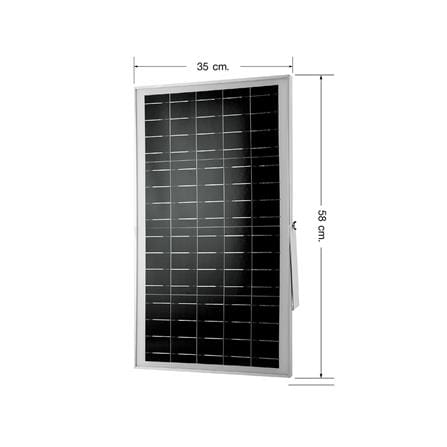 ไฟสปอตไลท์ SOLAR EVE 580909 300 วัตต์ DAYLIGHT สีดำ_6