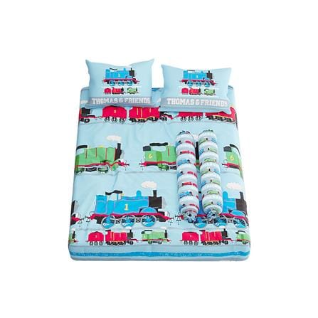 ชุดผ้าปูที่นอน 5 ฟุต 5 ชิ้น SATIN PLUS THOMAS PL003_2