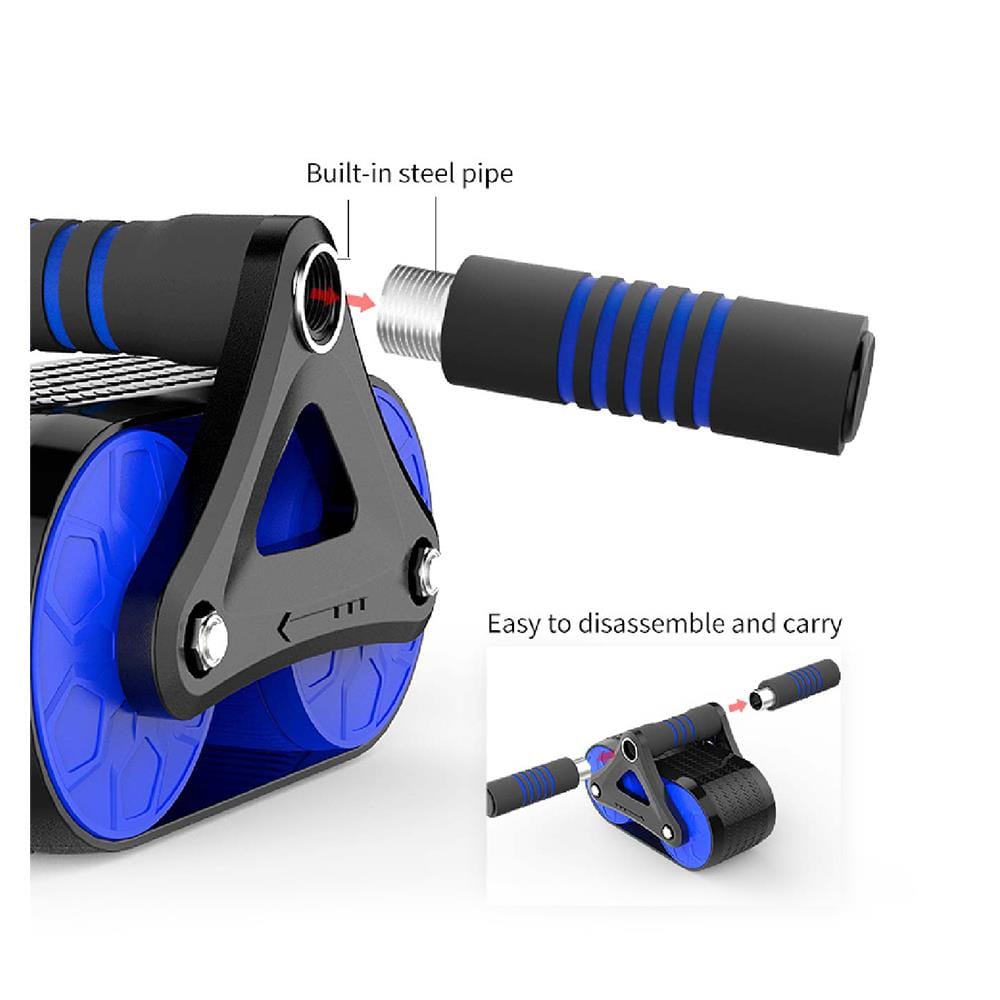ลูกกลิ้งบริหารหน้าท้อง PRO-FIT น้ำเงิน