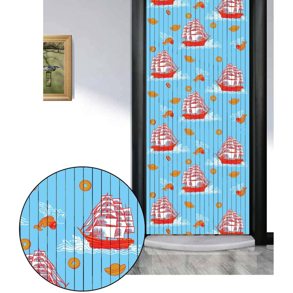 มู่ลี่ PVC WSP (P)TK-36/B21 80X200 ซม. สีฟ้า