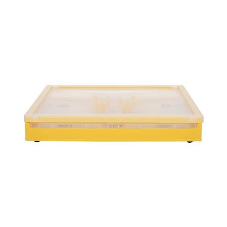 กล่องเก็บของพับได้ STACKO I NE 51x36x30.5 ซม. สีเหลือง/ใส_5