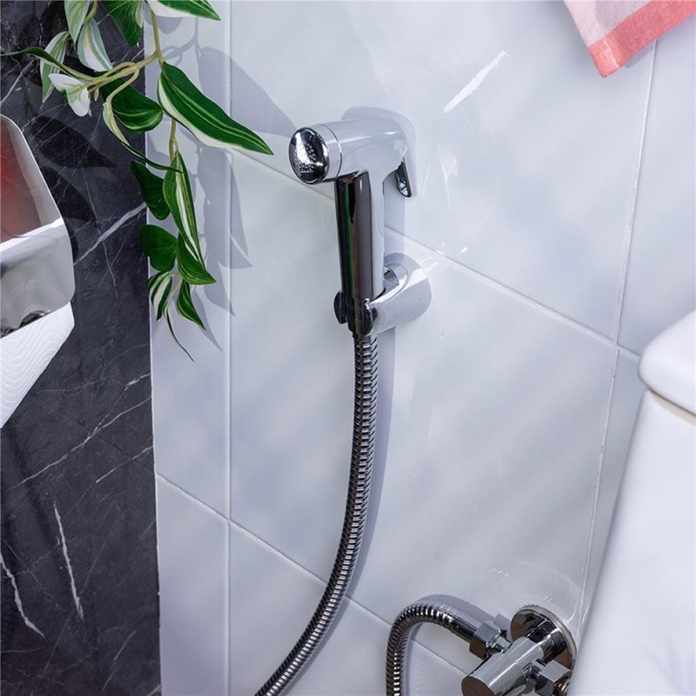 สายฉีดชำระครบชุด RASLAND RA CH-BIDET-CR สีโครม