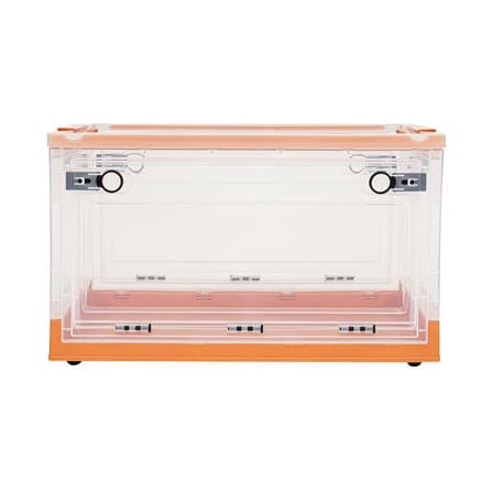 กล่องเก็บของพับได้ STACKO I NE 51x36x30.5 ซม. สีส้ม/ใส_1