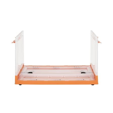 กล่องเก็บของพับได้ STACKO I NE 51x36x30.5 ซม. สีส้ม/ใส_4