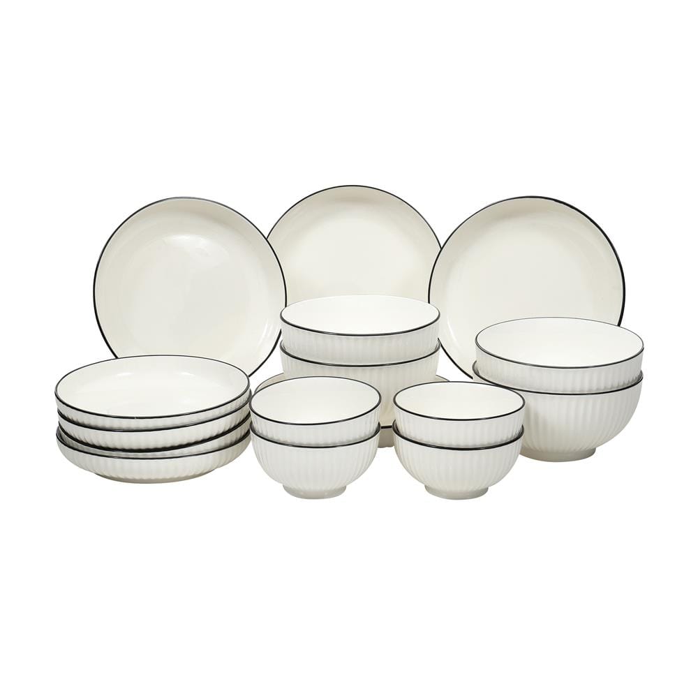 ชุดจานชาม PORCELAIN KECH FESTIVE 16ชิ้น/ชุด