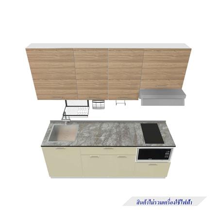 ครัวไม้สำเร็จ STARMARK CONTE 211_L 211 ซม._2