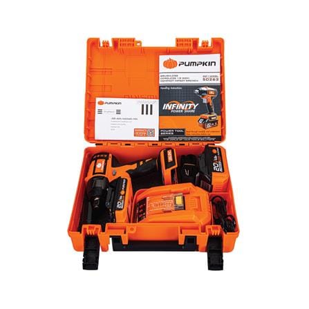 บล็อกกระแทกไร้สาย (พร้อมแบตเตอรี่) PUMPKIN INF-12IWBL 50262 20 โวลต์_4