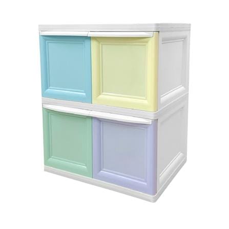 ตู้บานเปิด 2 ชั้น ME LIVING COLOR VID 70x50x82 ซม._0
