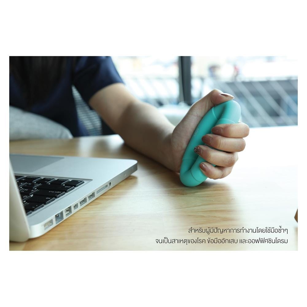 ยางยืดบริหารมือป้องกันนิ้วล็อก BEWELL F-05