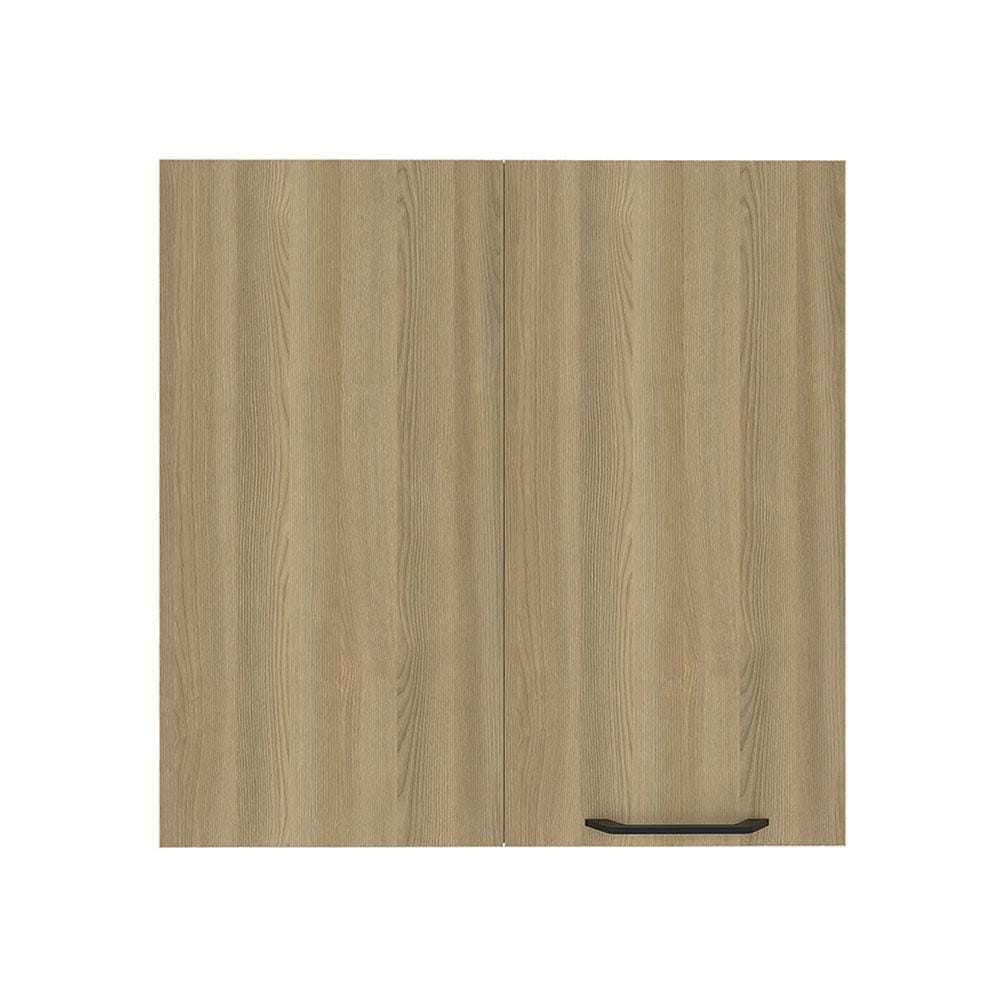 ตู้เข้ามุมซ้าย PARAZZO ENZO 80x80 ซม. มือจับดำ สีเนเชอรัลโอ๊ก