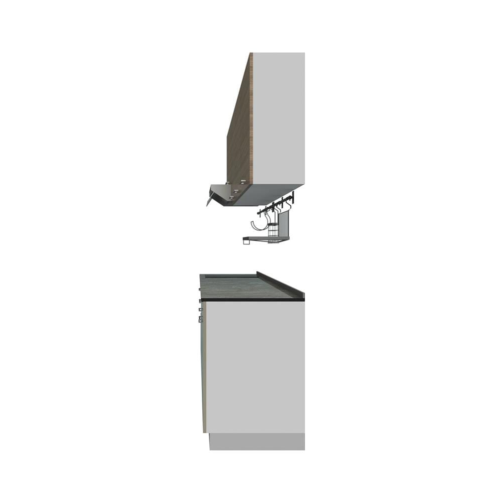 ครัวไม้สำเร็จ STARMARK CONTE 211H_R_NS 211 ซม.
