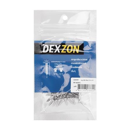 สกรูเกลียวปล่อย TP DEXZON 4X3/8 นิ้ว 25 ตัว_1