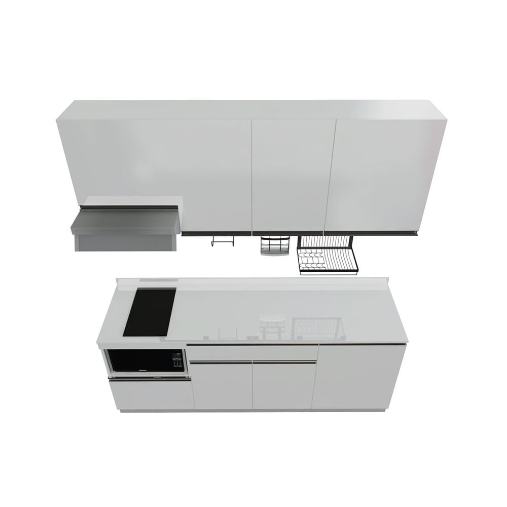 ครัวไม้สำเร็จ STARMARK BLANCE 211_R_NS 211 ซม.