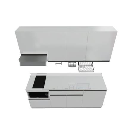 ครัวไม้สำเร็จ STARMARK BLANCE 211_R_NS 211 ซม._2