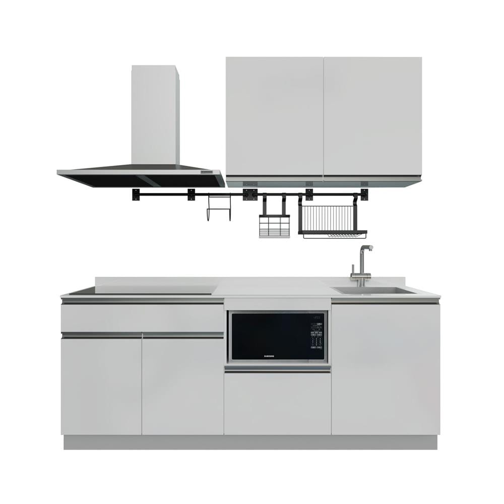 ครัวไม้สำเร็จ STARMARK BLANCE 211H_R 211 ซม.