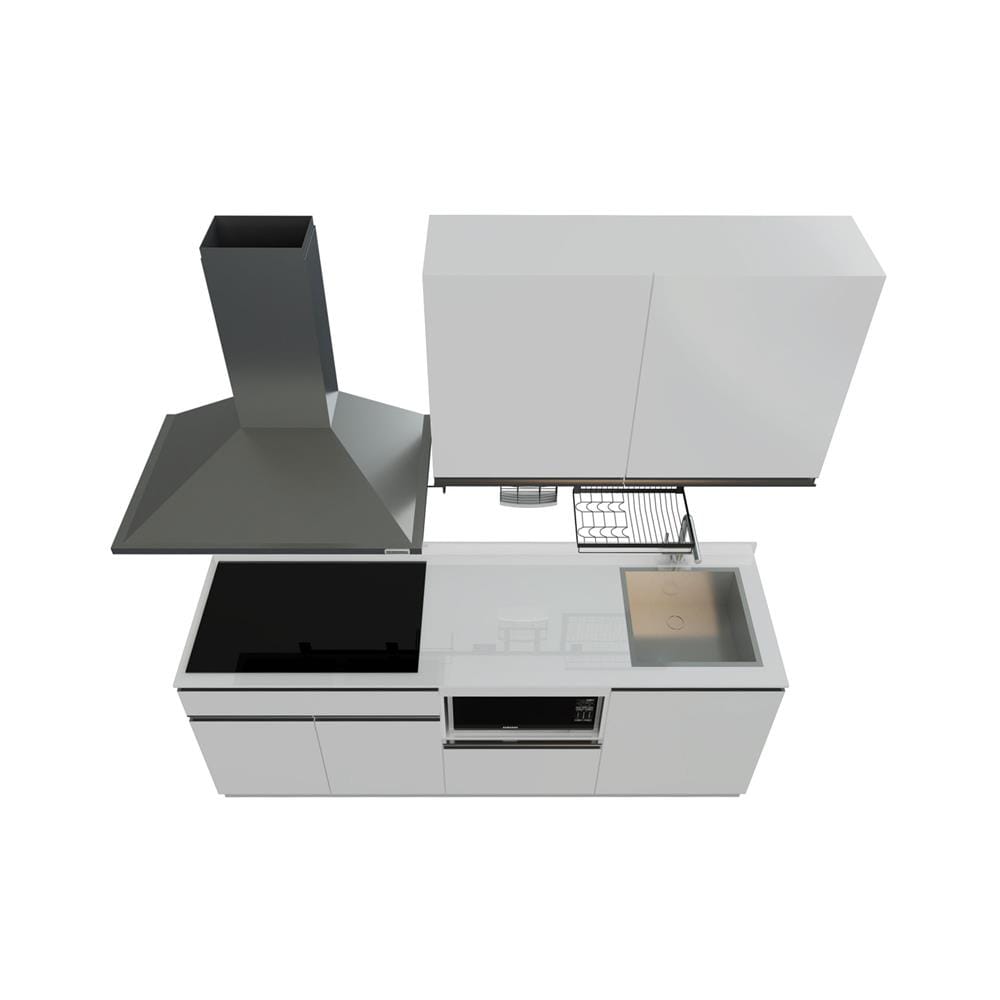 ครัวไม้สำเร็จ STARMARK BLANCE 211H_R 211 ซม.