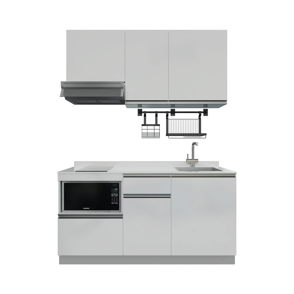 ครัวไม้สำเร็จ STARMARK BLANCE 166_R 166 ซม.