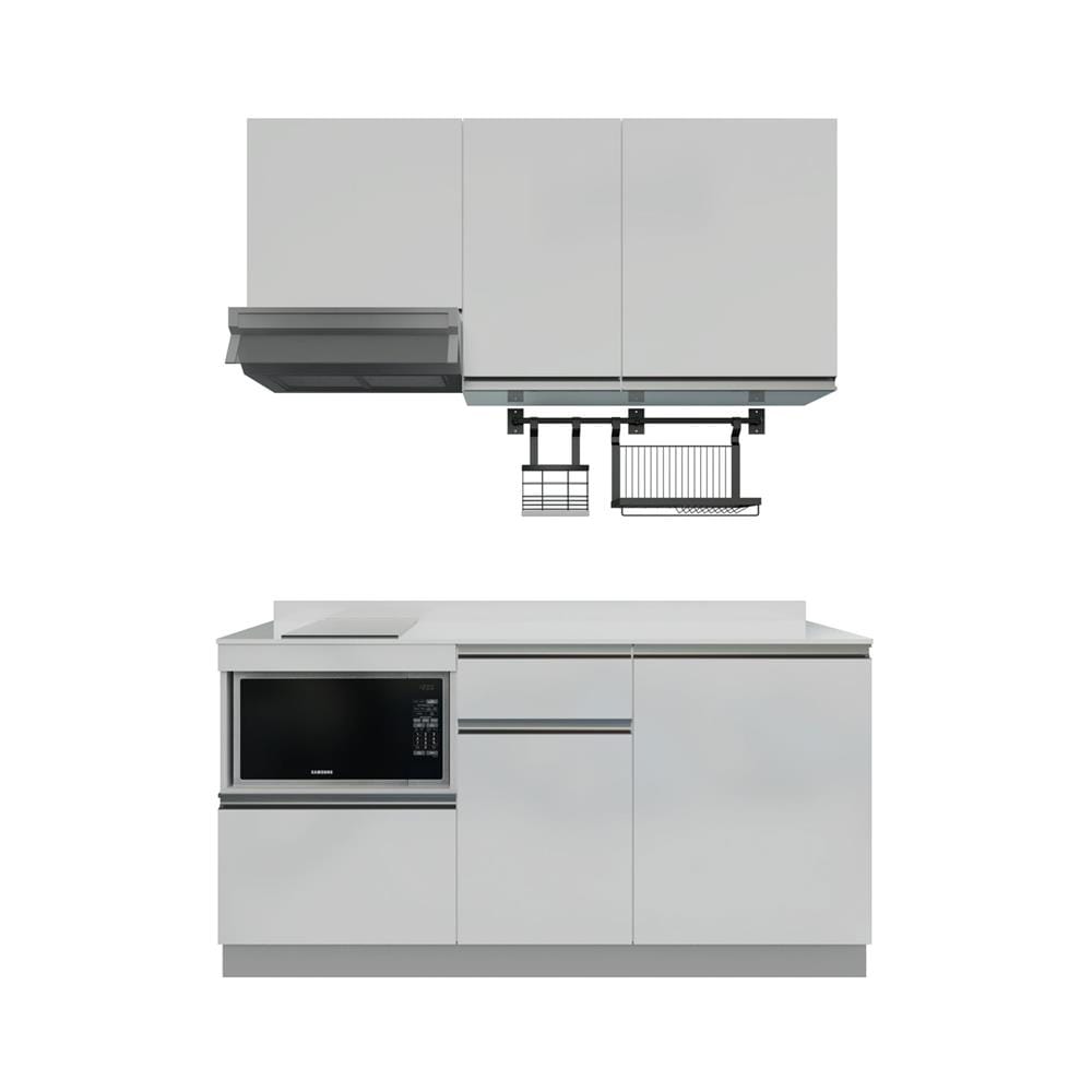 ครัวไม้สำเร็จ STARMARK BLANCE 166_R_NS 166 ซม.