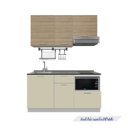 ครัวไม้สำเร็จ STARMARK CONTE 166_L 166 ซม._1
