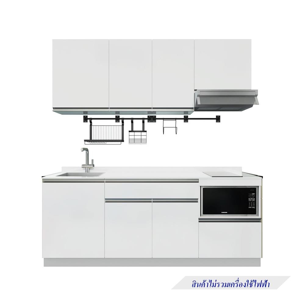 ครัวไม้สำเร็จ STARMARK BLANCE 211_L 211 ซม.