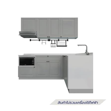 ครัวไม้สำเร็จ STARMARK ALICE L220_R 220 ซม.