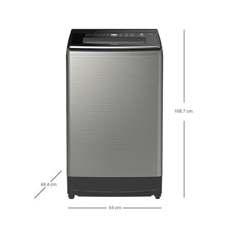 เครื่องซักผ้าฝาบน HITACHI SF-200ZGV SS 20 กก. อินเวอร์เตอร์_6