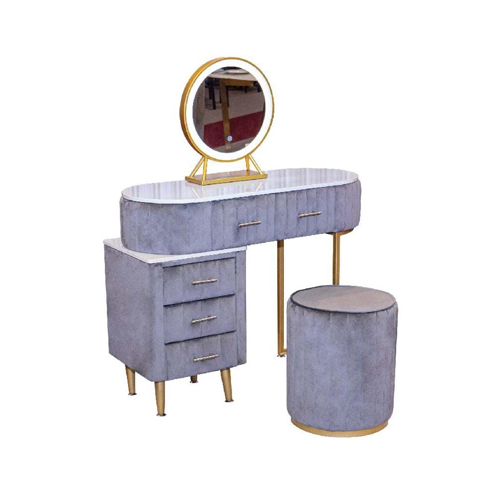 โต๊ะเครื่องแป้ง HS FURNITURE MALL ADDISON สีเทา