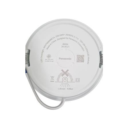 ดาวน์ไลท์ LED PANASONIC NNV70063WE1A 4.9 นิ้ว 15 วัตต์ DAYLIGHT สีขาว_3