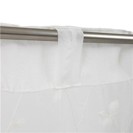 ผ้าม่านโปร่งซ่อนหู HOME LIVING STYLE DOZZA 130X160 ซม. สีขาว_3