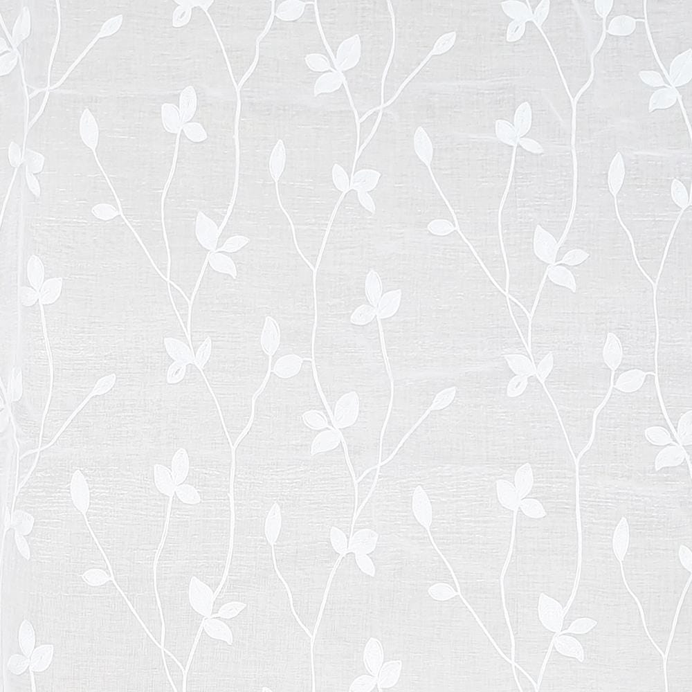 ผ้าม่านโปร่งซ่อนหู HOME LIVING STYLE DOZZA 130X220 ซม. สีขาว