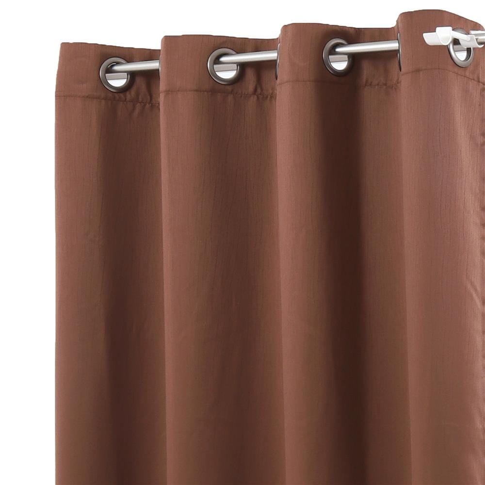 ผ้าม่าน EYELET HOME LIVING STYLE TAOS UV 140X220 ซม. สีน้ำตาล