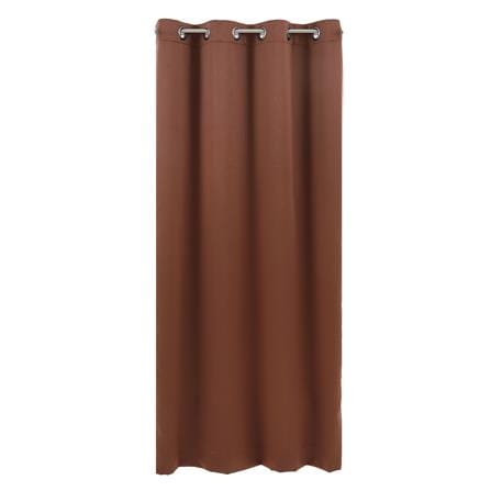 ผ้าม่าน EYELET HOME LIVING STYLE TAOS UV 140X220 ซม. สีน้ำตาล_0