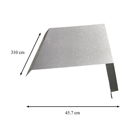 ครอบต่อผนังปูน เมทัลชีท SUNSHIELD G457 3.10 เมตร_1