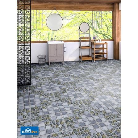 กระเบื้องพื้น 16x16 นิ้ว ภูผา อาร์ตา สโตน เทา PM 0.96M2_2