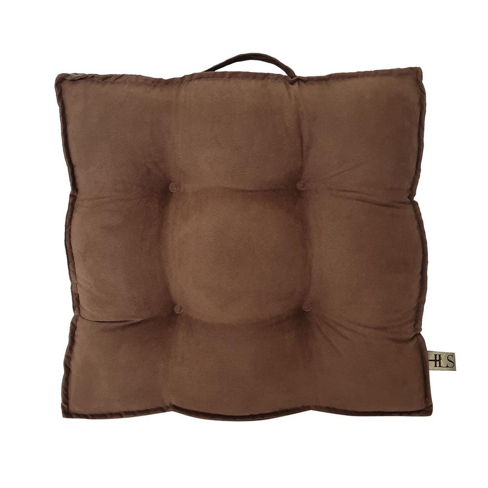 เบาะรองนั่ง HOME LIVING STYLE MILDY 17X17 นิ้ว สีน้ำตาล