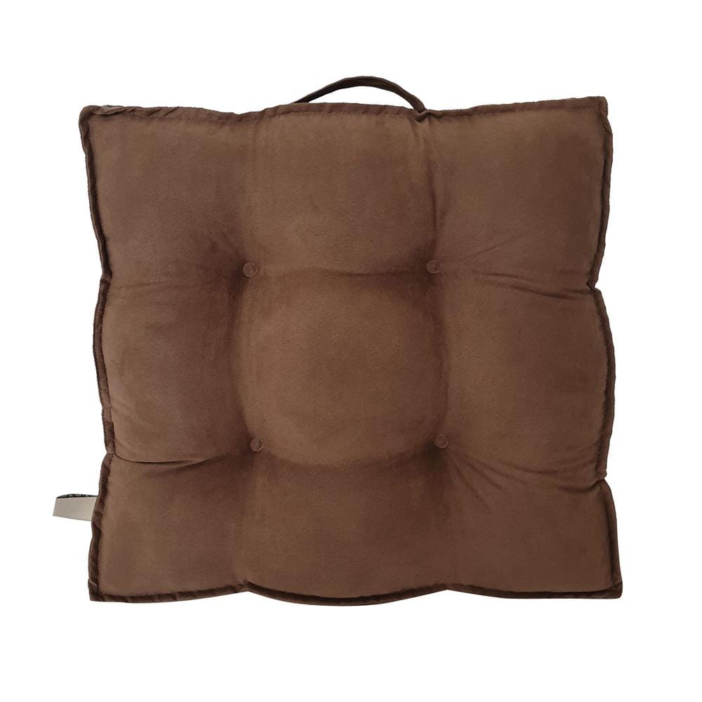 เบาะรองนั่ง HOME LIVING STYLE MILDY 17X17 นิ้ว สีน้ำตาล