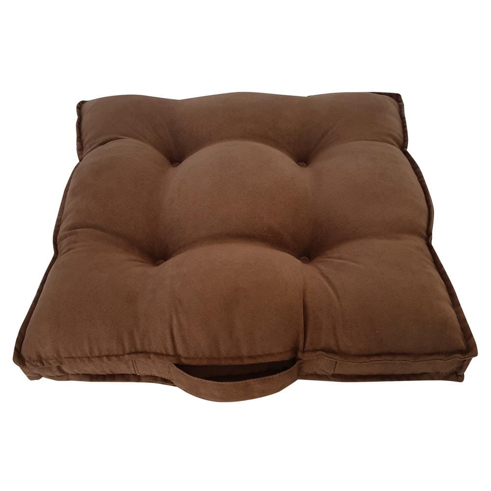 เบาะรองนั่ง HOME LIVING STYLE MILDY 17X17 นิ้ว สีน้ำตาล