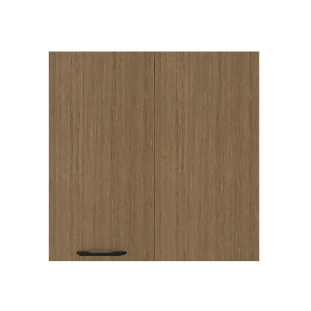 ตู้เข้ามุมขวา WPC PARAZZO ENZO มือจับดำ 80x80 ซม. สีช็อกโกแลต