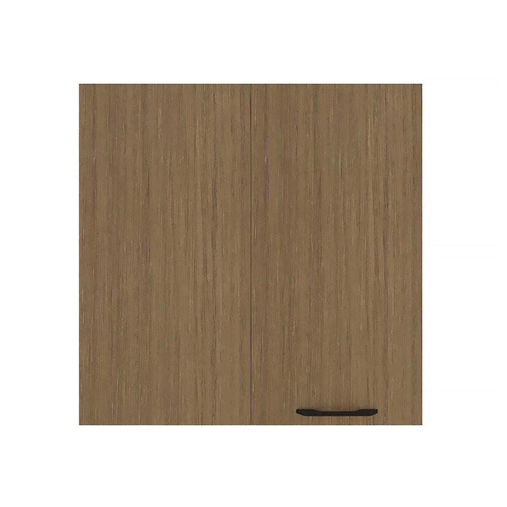 ตู้เข้ามุมซ้าย WPC PARAZZO ENZO มือจับดำ 80x80 ซม. สีช็อกโกแลต
