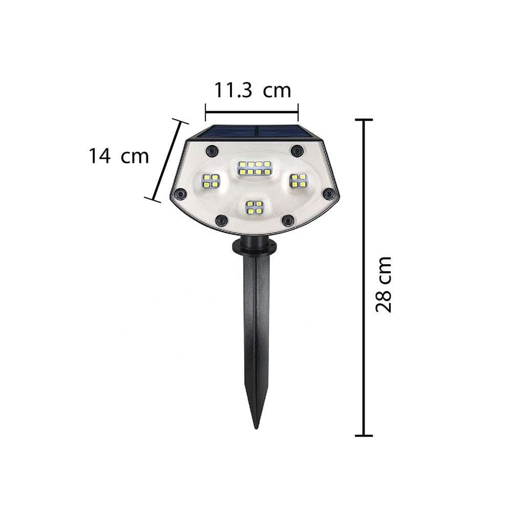 ไฟจัดสวน SOLAR CARINI 229452010 1.5 วัตต์ DAYLIGHT สีดำ