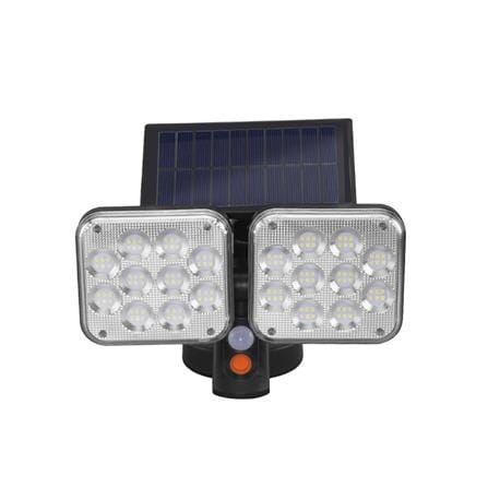 ไฟผนังภายนอก SOLAR CARINI 226131209 24 วัตต์ DAYLIGHT สีดำ