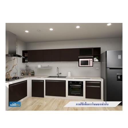 ตู้แขวนคู่ JUPITER COCOA BROWN 80x60 ซม. สีน้ำตาล_4